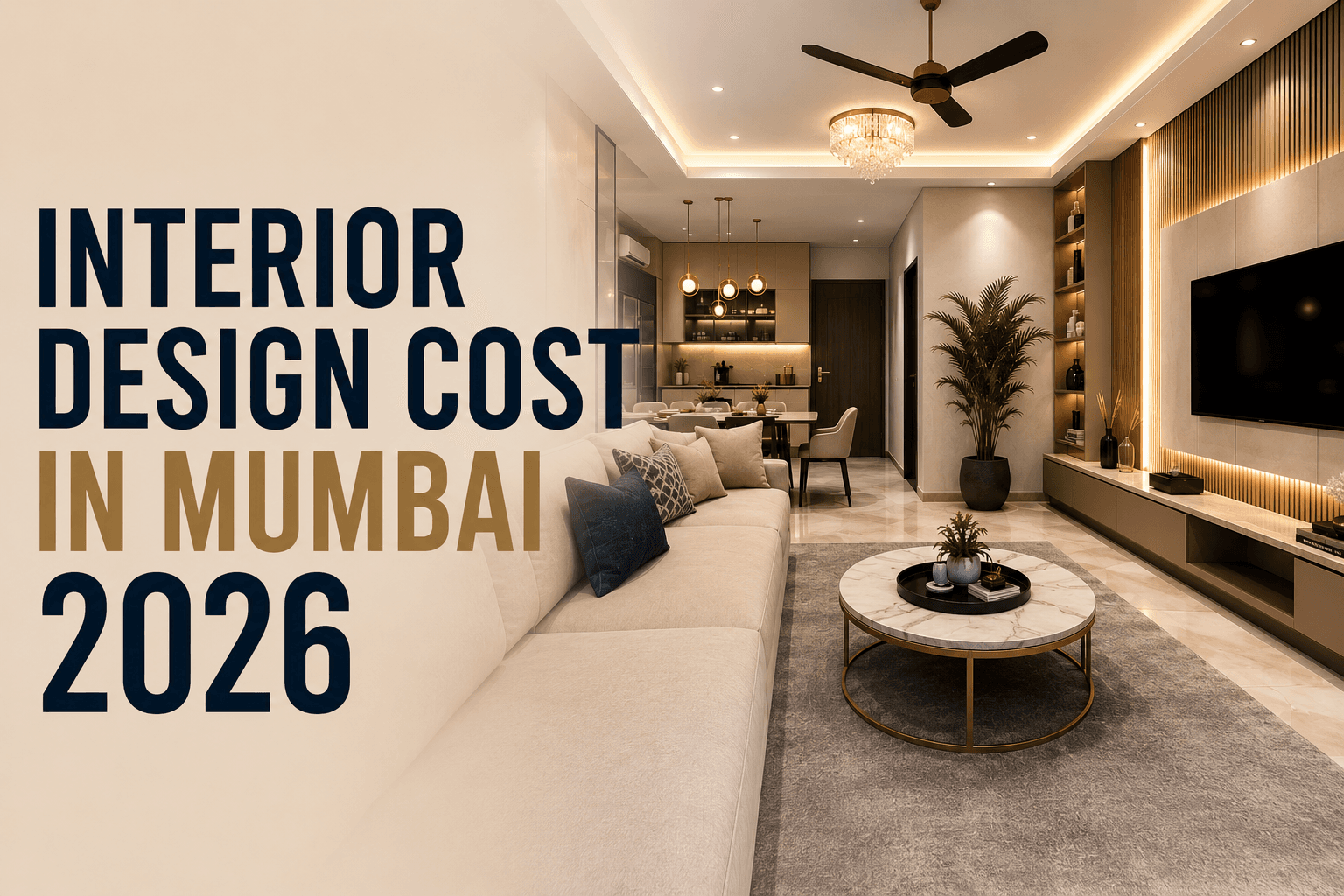 Interior Design Cost in Mumbai 2026: What You Should Expect Before Starting Your Dream Home - interior design blog