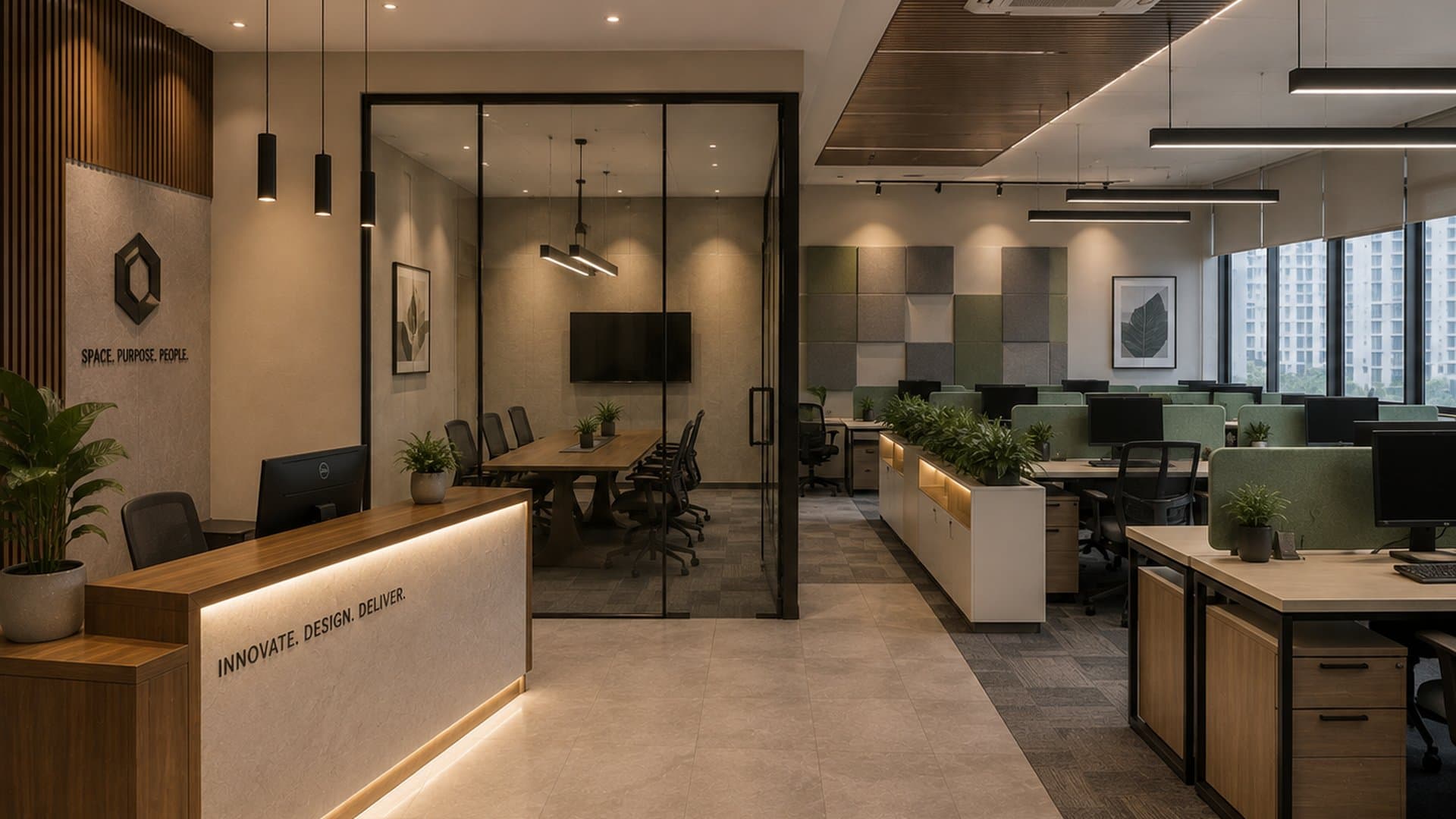 Office Interior Design In Kandivali