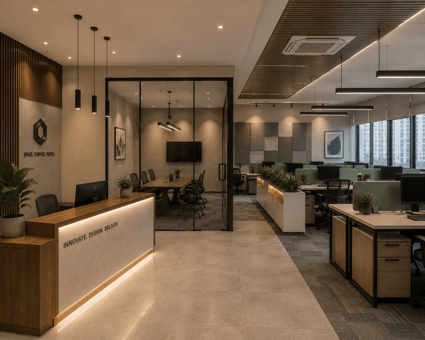 Office Interior — Goregaon — Office interior design in Goregaon (E), Mumbai