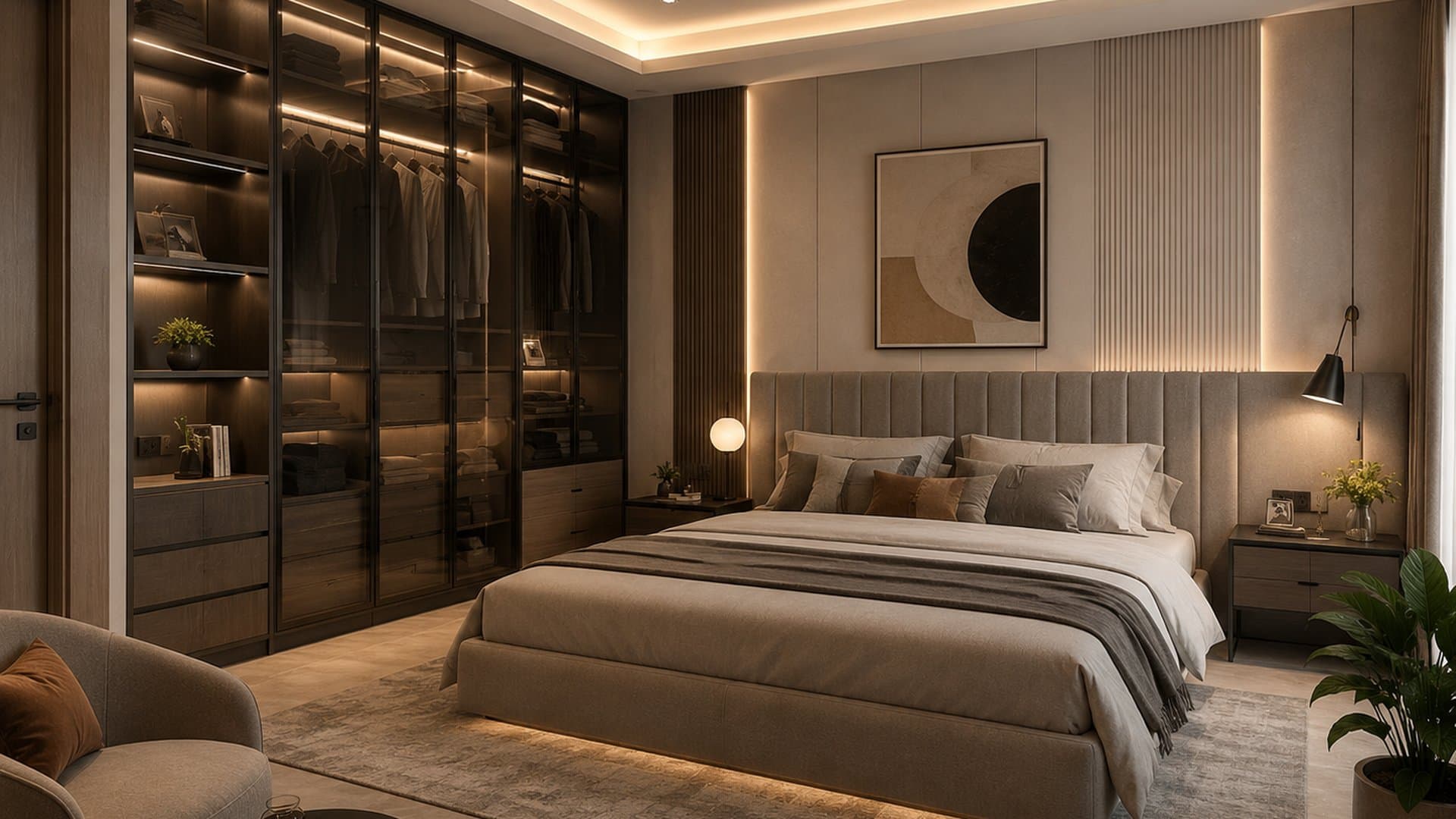 Bedroom Interior Design In Mumbai | Kumar & Kumar Interiors by Kumar & Kumar Interiors, Mumbai